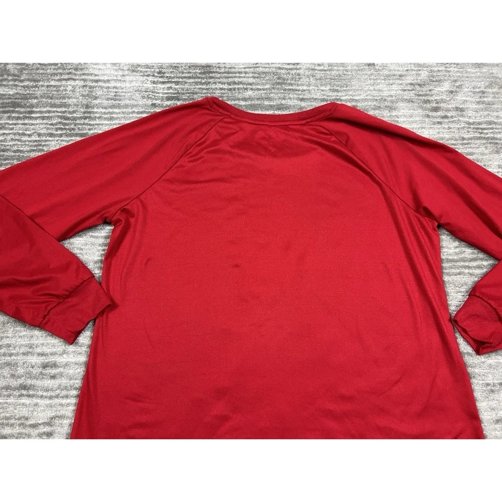 The Grinch Dr Suess Pajama Set Womens Medium Red Long Sleeve‎ Polyester Blend